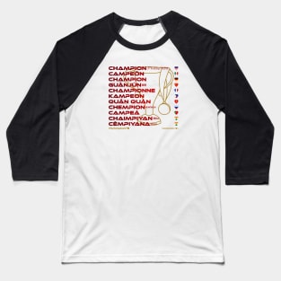 CHAMPION: Say ¿Qué? Top Ten Spoken (South Carolina) Baseball T-Shirt